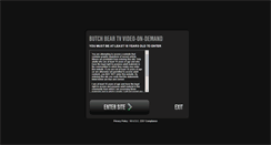 Desktop Screenshot of butchbear.tv